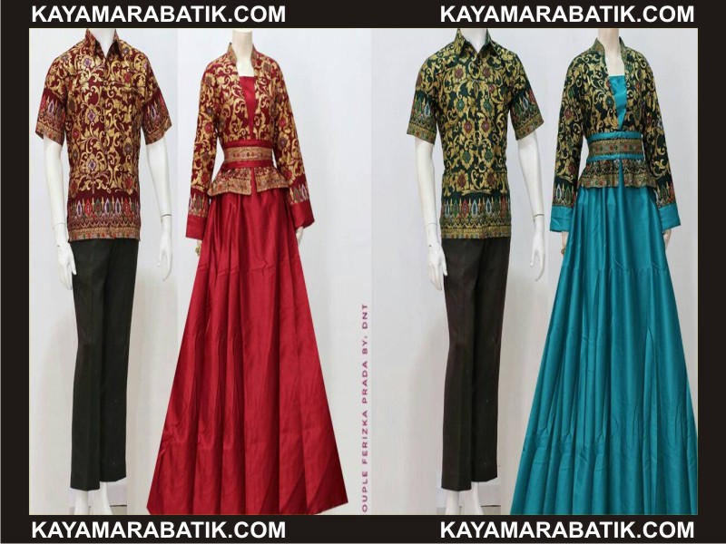 0020 Seragam batik gamis murah