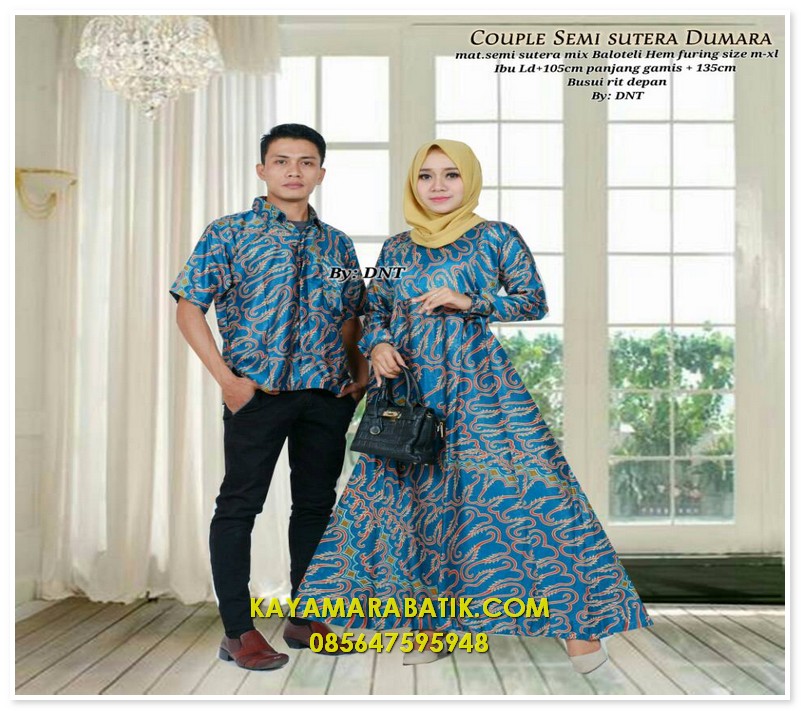 1873 seragam batik couple