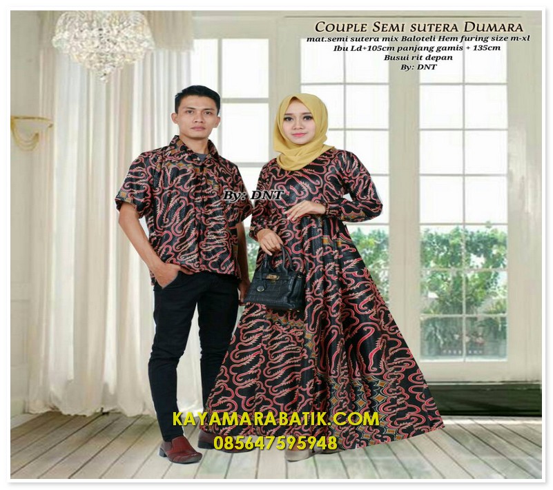 1876 seragam batik couple