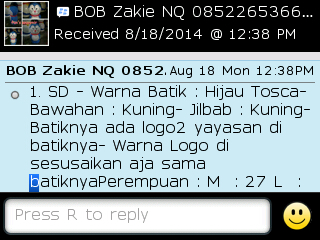 Testi Kayamara Batik 83